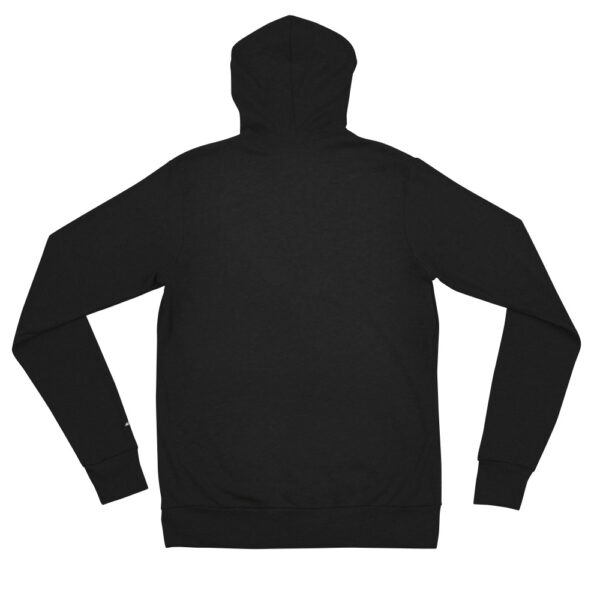 Embroidered full zip lightweight hoodie - Image 3